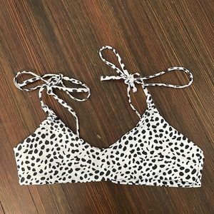 Cheetah bikini top